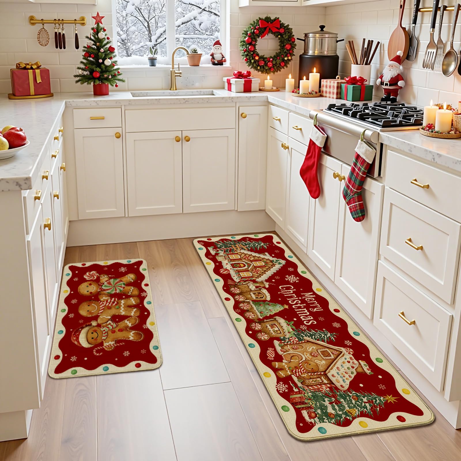 Mocsicka tapis placé devant évier, confort et absorption pendant cuisine