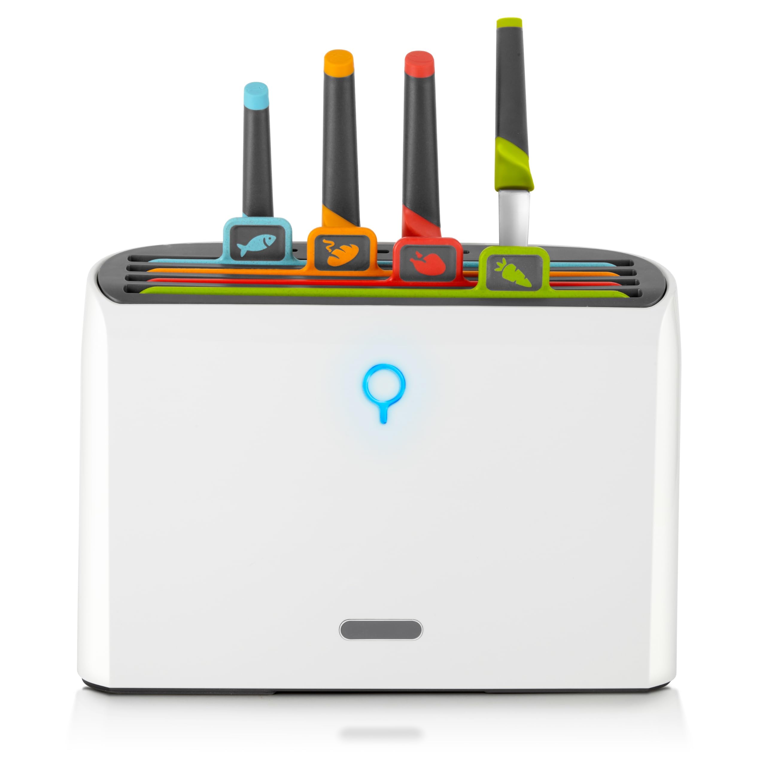 Modern Innovations support électrique face montrant rangement propre et gain de place