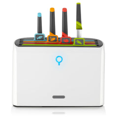 Modern Innovations support électrique face montrant rangement propre et gain de place