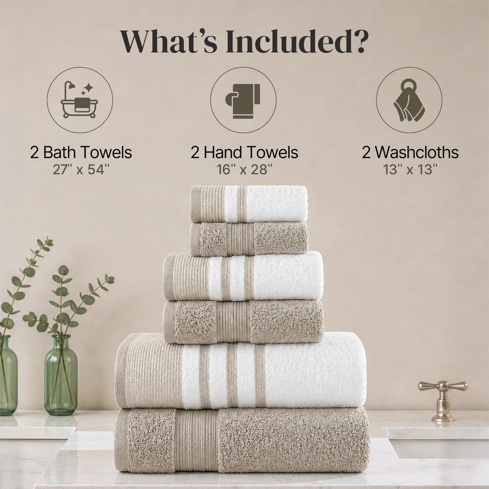 Modern Threads serviette utilisée après douche montrant absorption et confort immédiat
