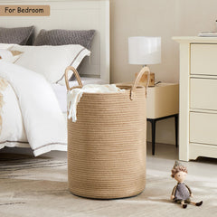 MOJOSCEND gros plan texture tressée jute respirabilité et durabilité