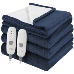 Molatink face réversible montrant flanelle et sherpa pour confort variable