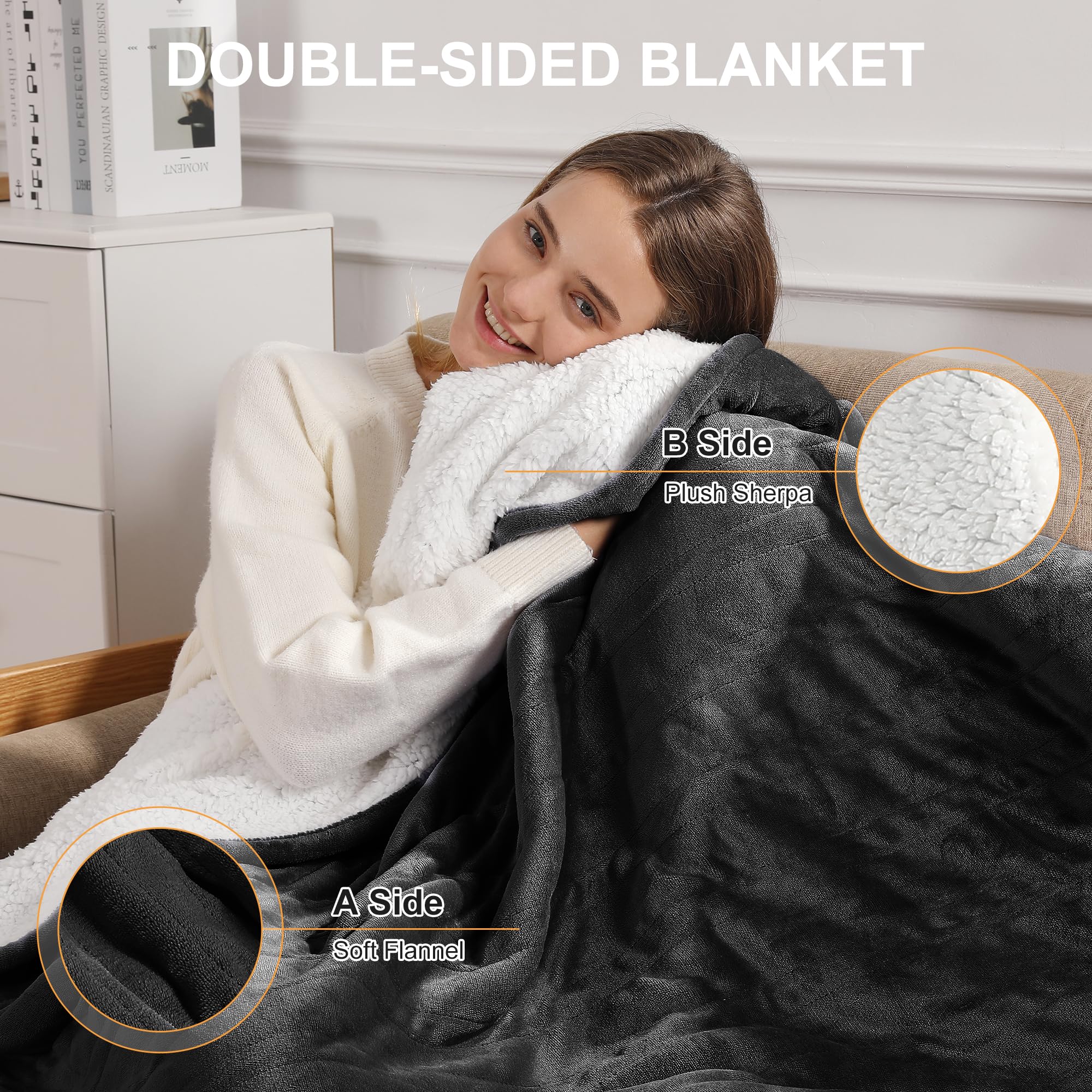 Molatink gros plan sur flanelle montrant douceur et toucher chaud