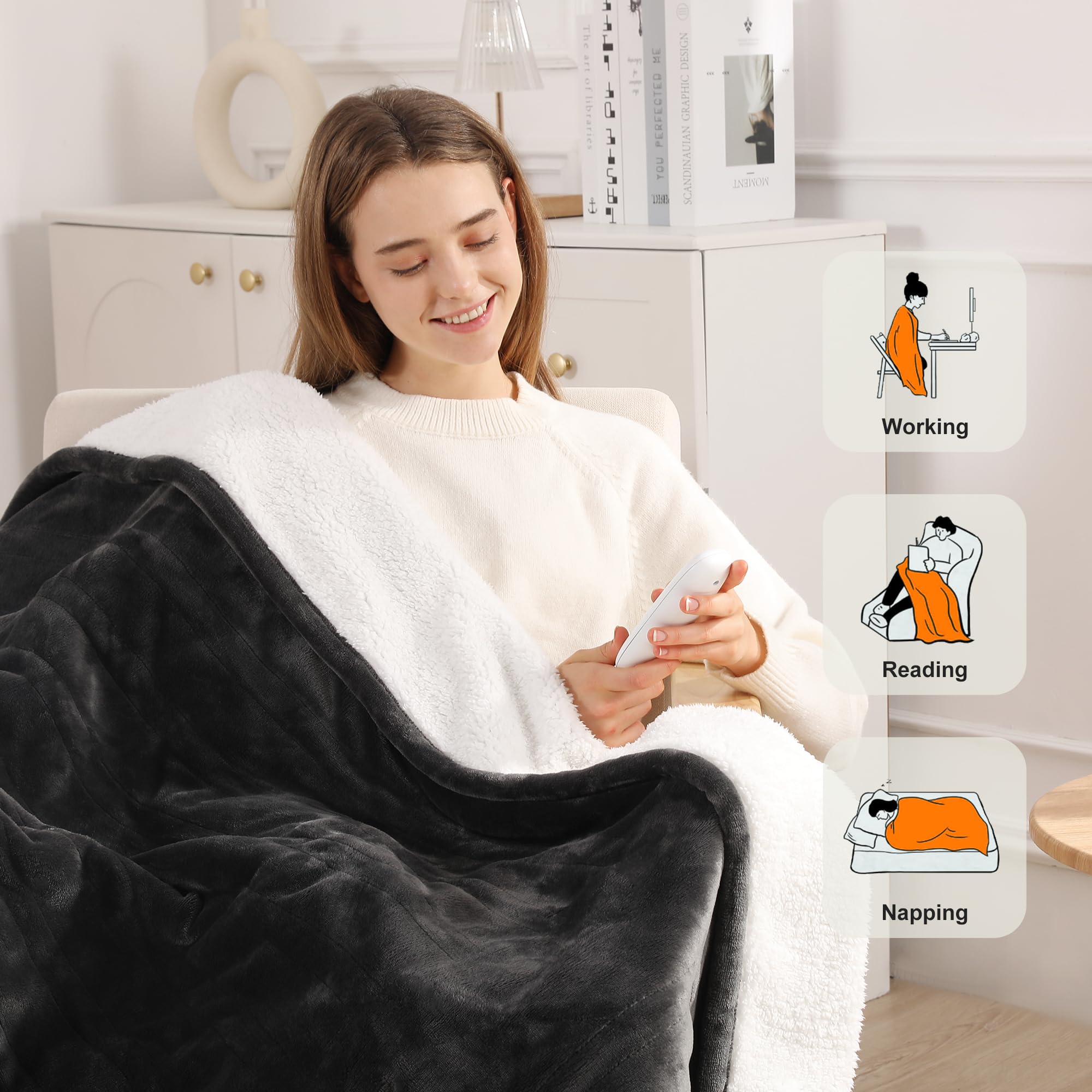 Molatink gros plan sherpa montrant moelleux et isolation thermique
