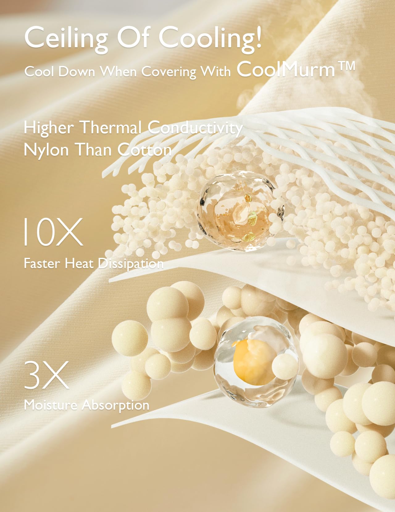 Momcozy couette étalée sur lit King/Cali pour couverture généreuse