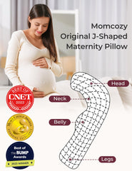 Momcozy gros plan du tissu jersey respirant pour confort cutané