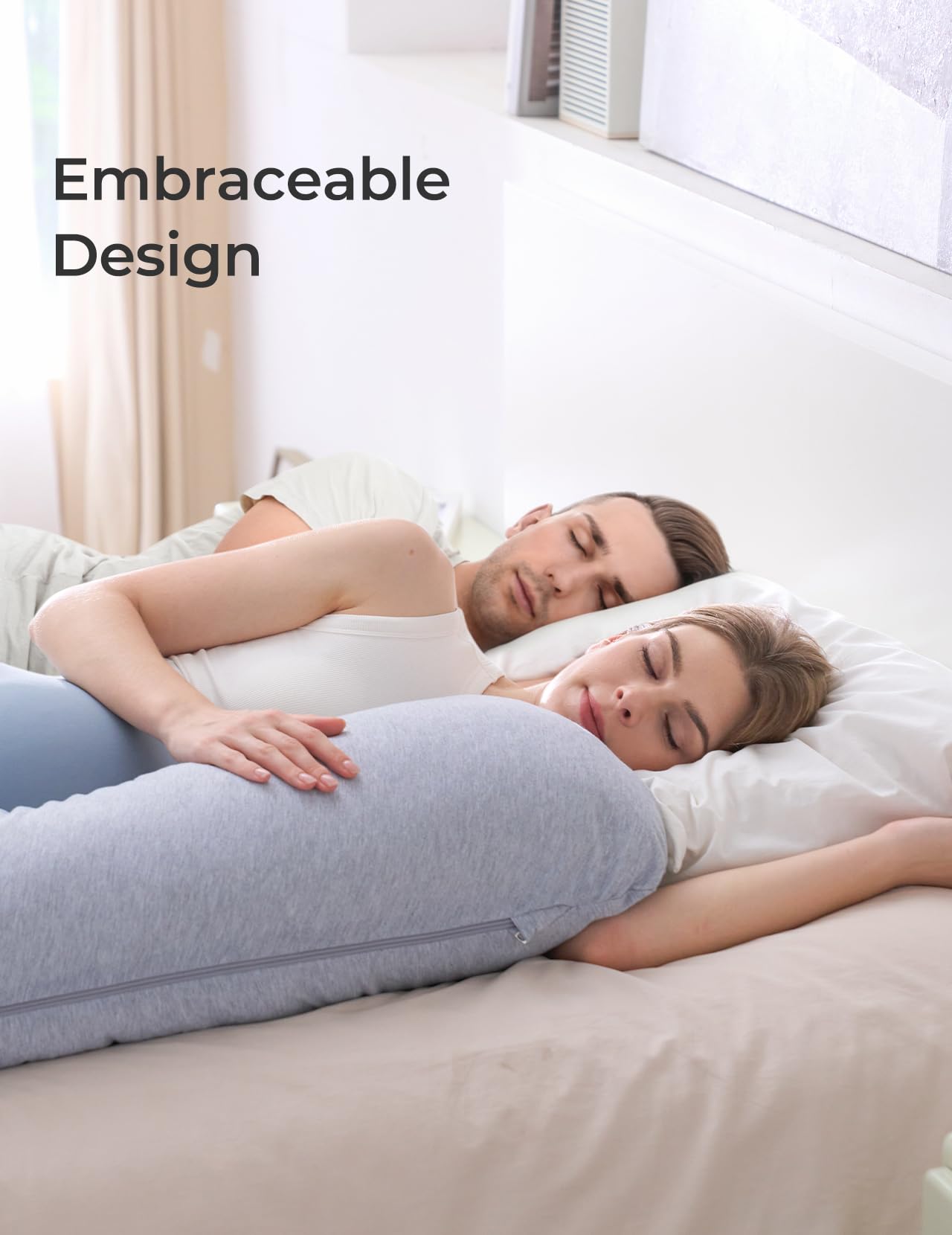 Momcozy fermeture éclair large facilitant retrait de la housse