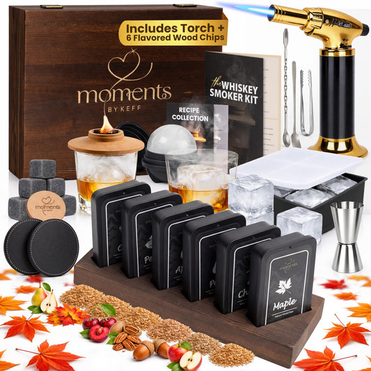 Moments by KEFF coffret ouvert montrant tous les éléments, idéal pour offrir