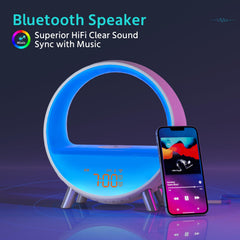 MOMILLA enceinte Bluetooth diffusant musique, ambiance immersive
