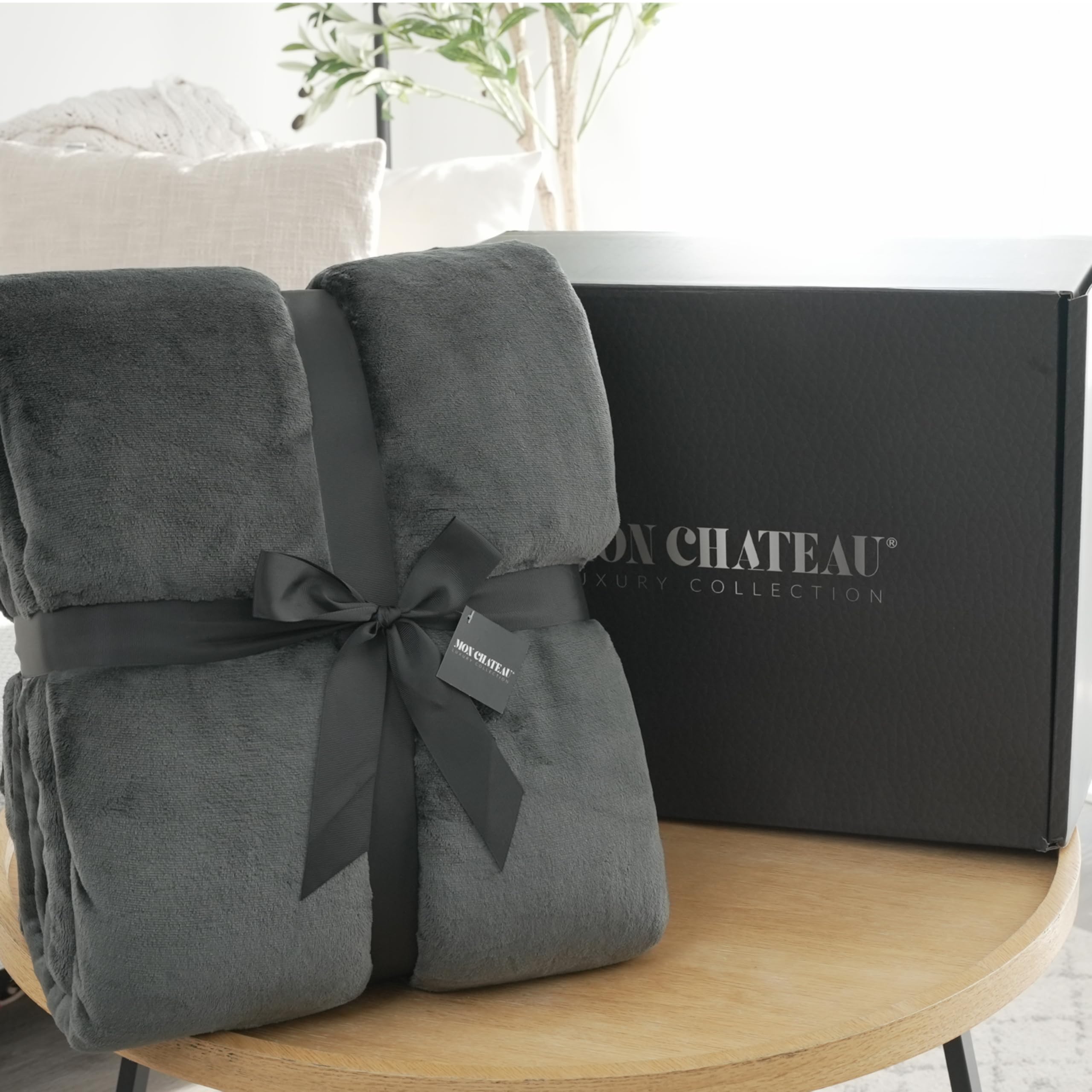 Mon Chateau étiquette d'entretien illustrant lavage facile et durable