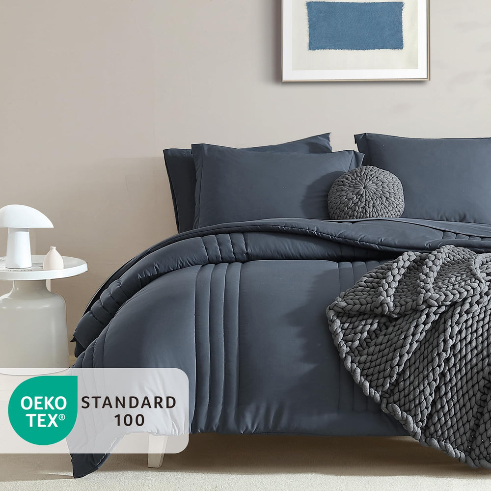 Monbix couette gros plan tissu et garnissage confortable pour chaleur équilibrée