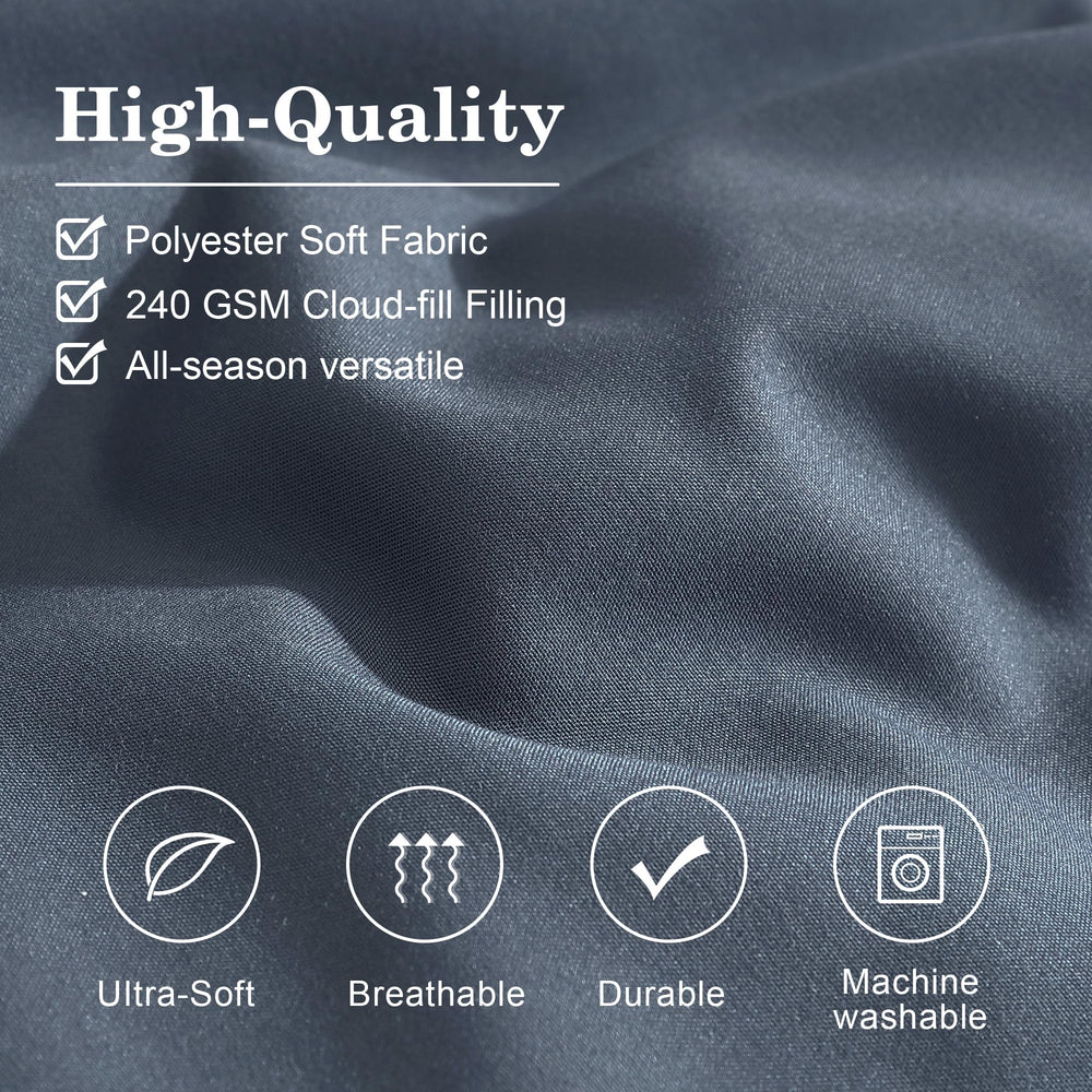 Monbix couette retrouvant du volume après séchage pour moelleux instantané