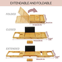 Monsuri plateau pliable rangé pour gain de place pratique