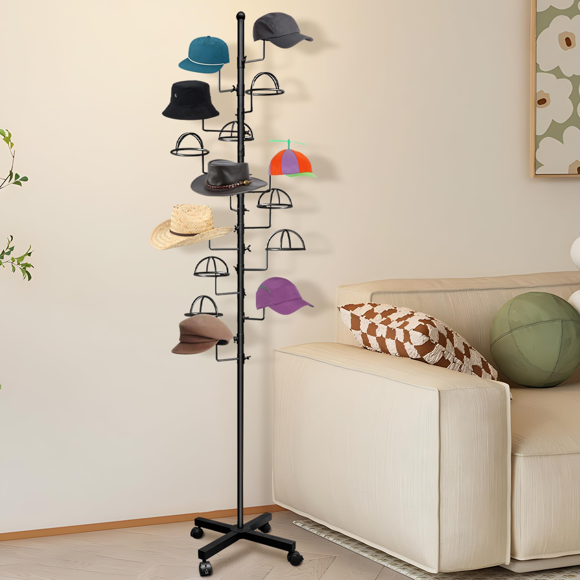 Montex comparaison taille avec chapeaux pour visualiser capacité et échelle