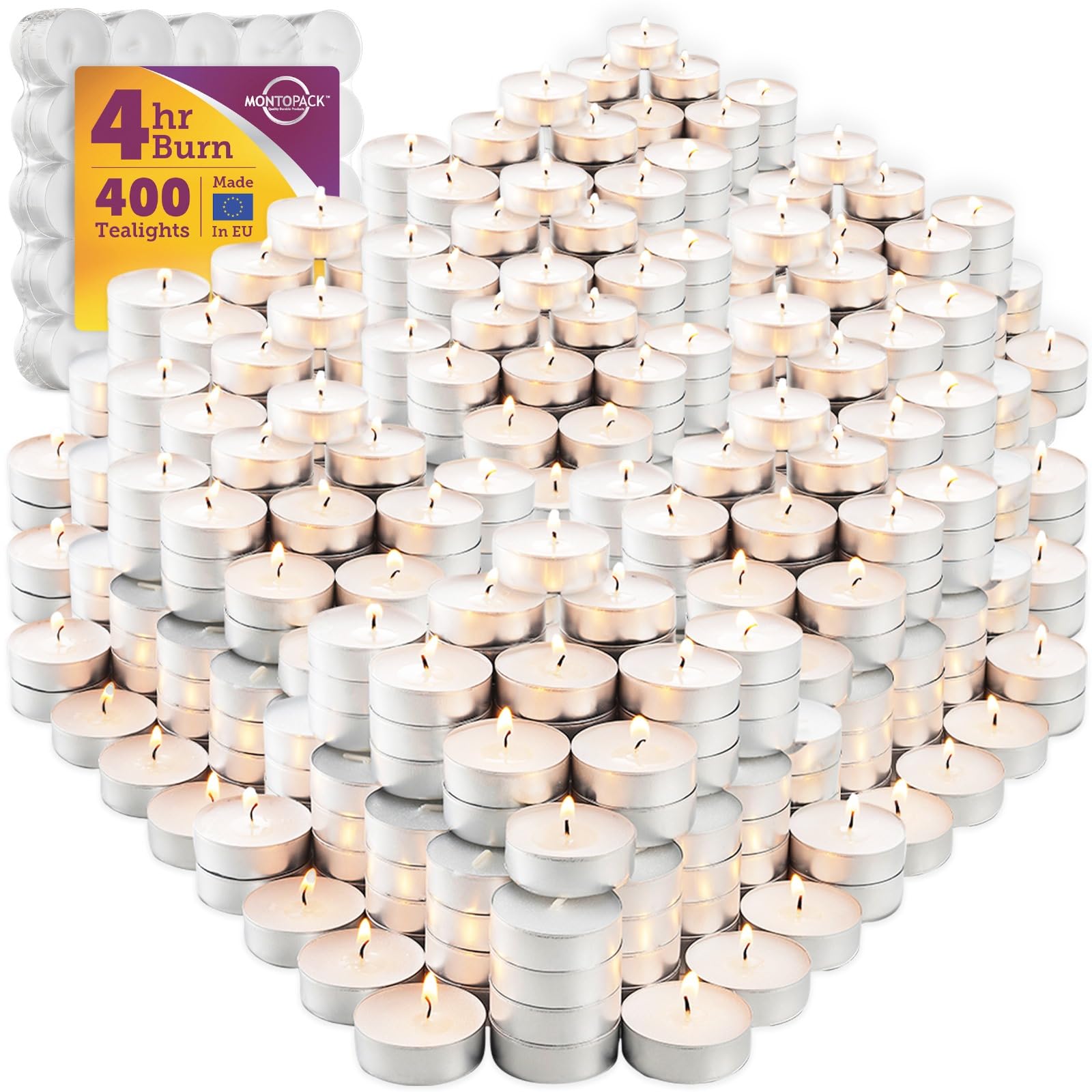 MontoPack emballage avant montrant 400 chauffe-plats, solution économique