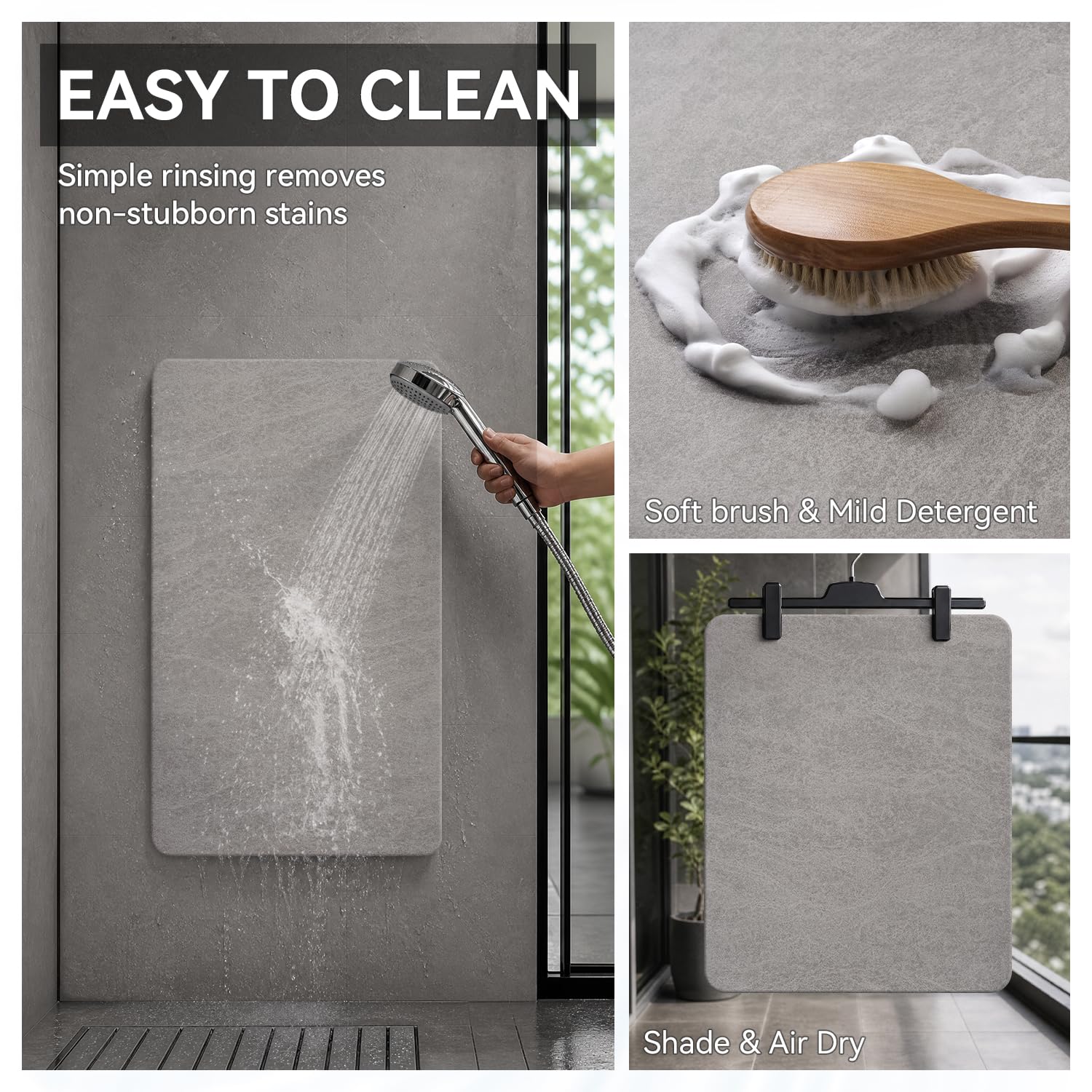 MontVoo comparaison taille porte, tapis fin compatible seuils de porte