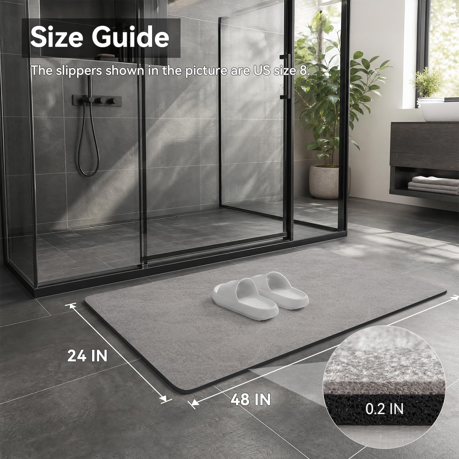 MontVoo tapis posé en buanderie près machine pour polyvalence et propreté