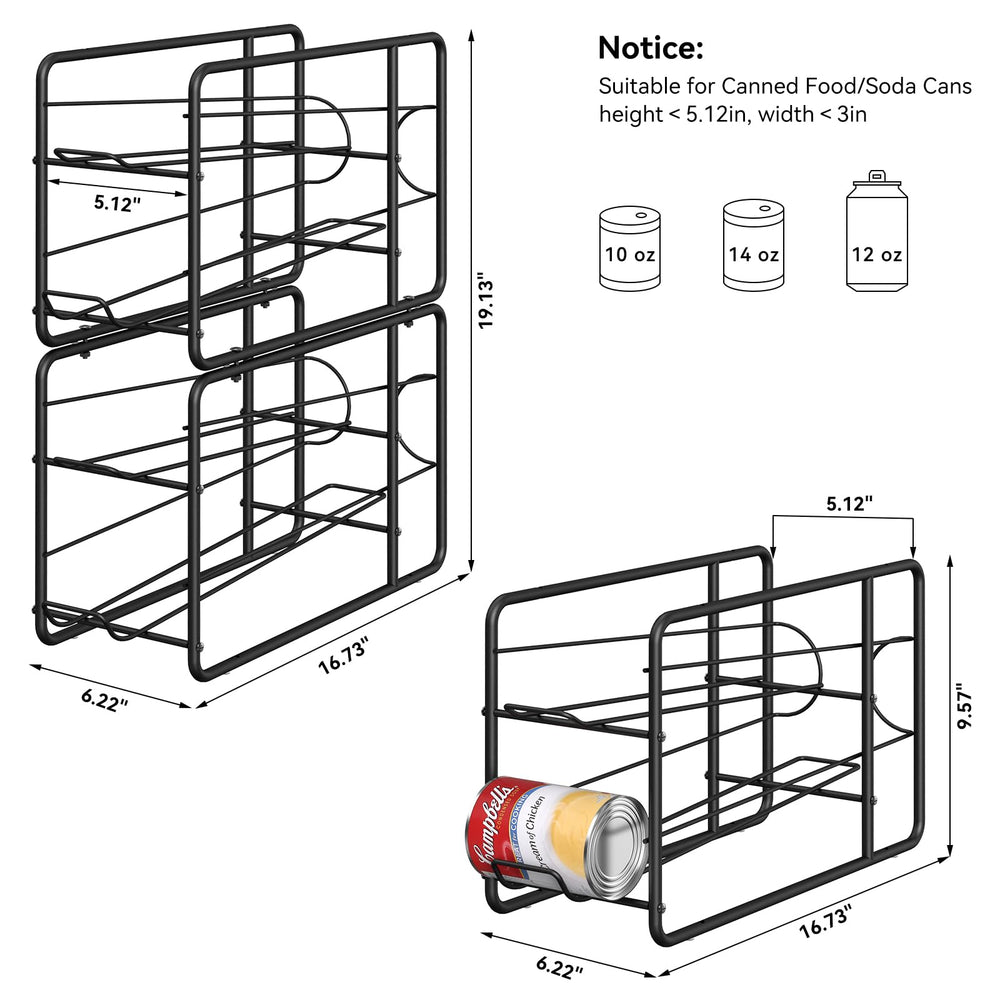 MOOACE en usage dans un garde-manger montrant rangement clair et rotation FIFO