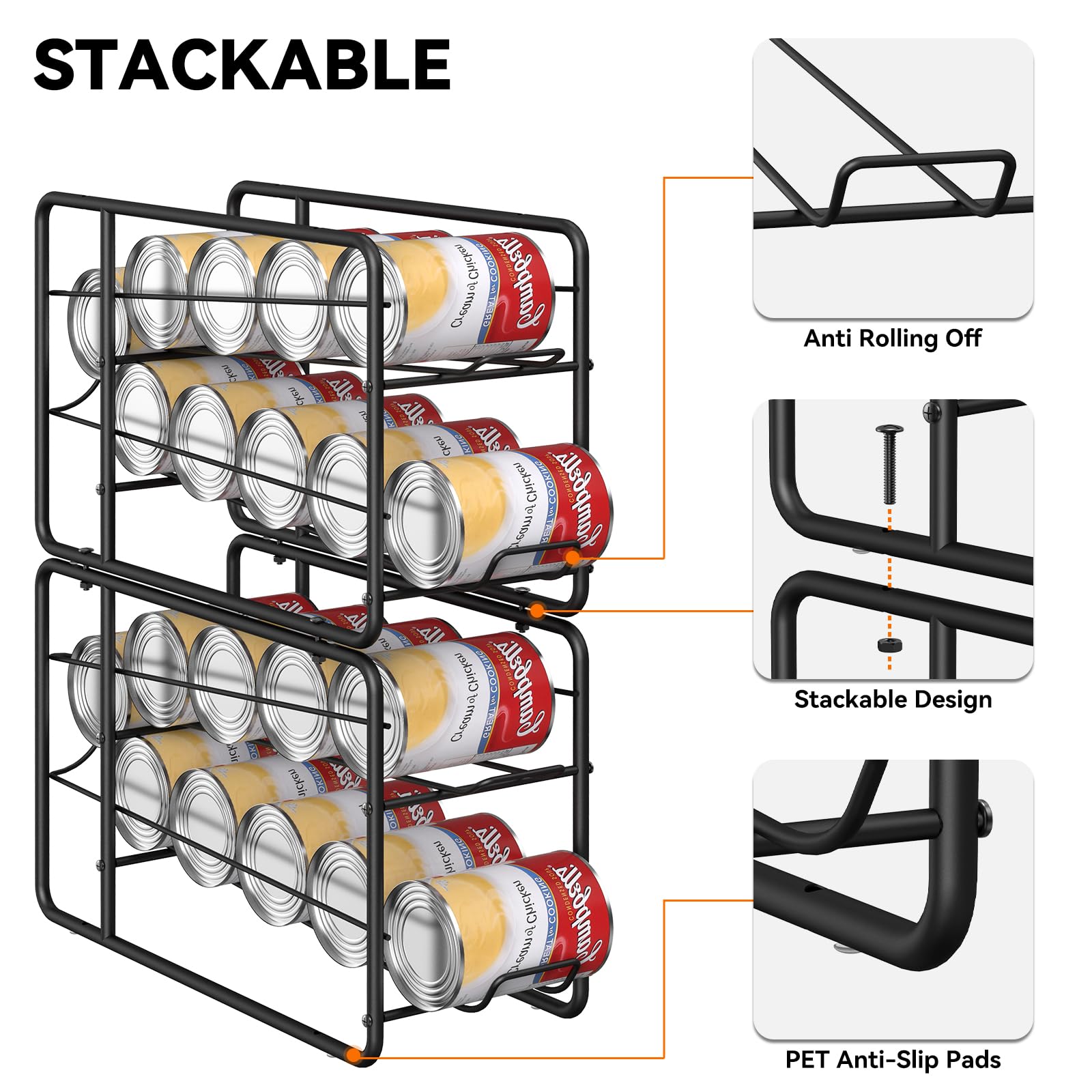 MOOACE profil avec deux modules empilés pour optimiser rangement vertical