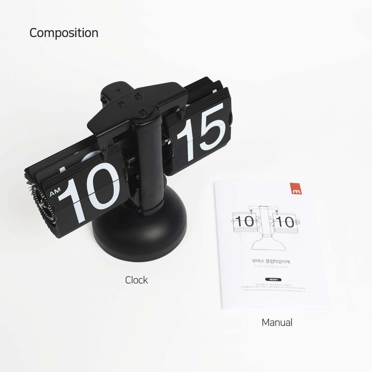 mooas horloge clapet emballage soigné prêt à offrir ou ranger
