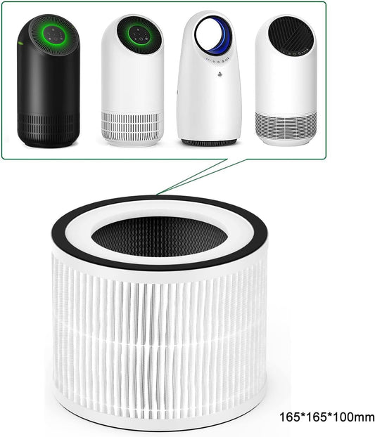 MOOKA gros plan de la texture HEPA montrant une filtration fine et fiable