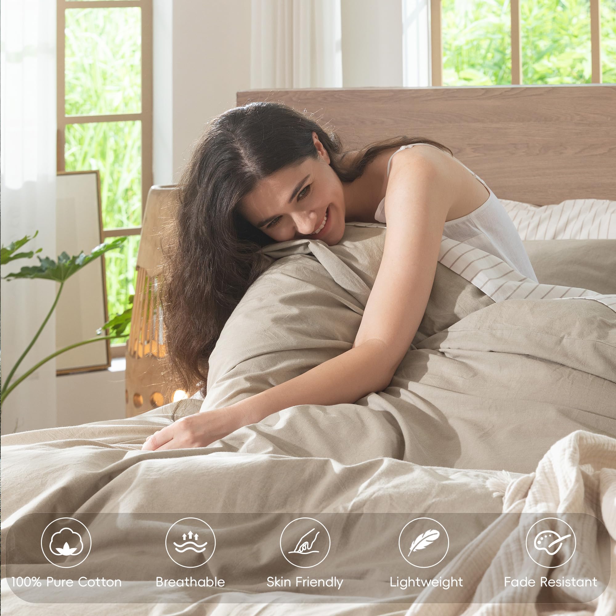 MooMee attaches intérieures aux 8 angles assurant maintien stable de la couette