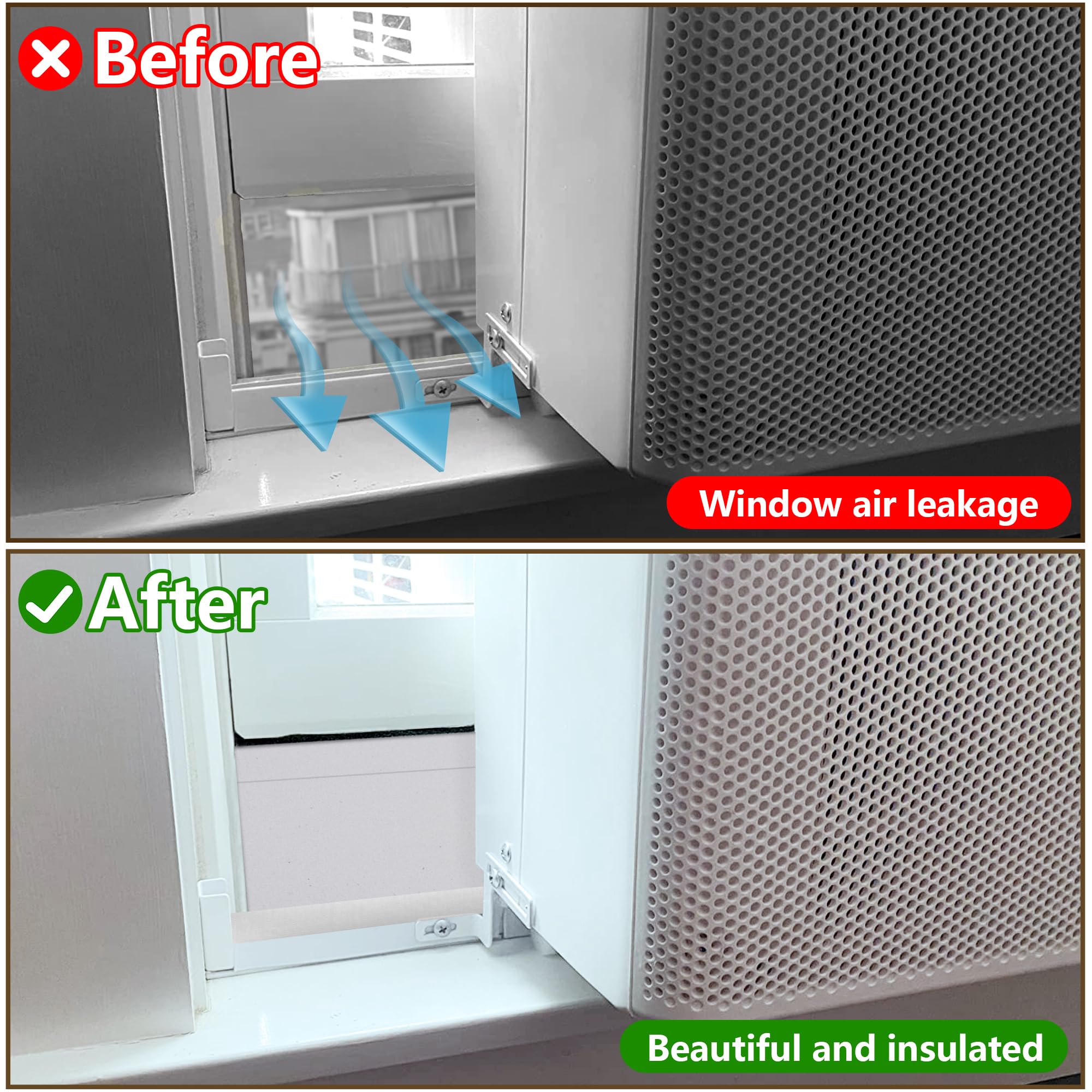 moonoom installation climatiseur en usage, réduit courants d'air et bruit