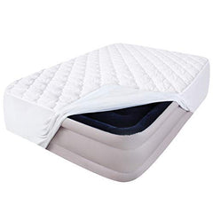 Moonsea housse matelas twin avant déballage montrant emballage compact et gain de place