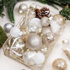 MoonXmas boule accrochée sur sapin, facile à poser et esthétique