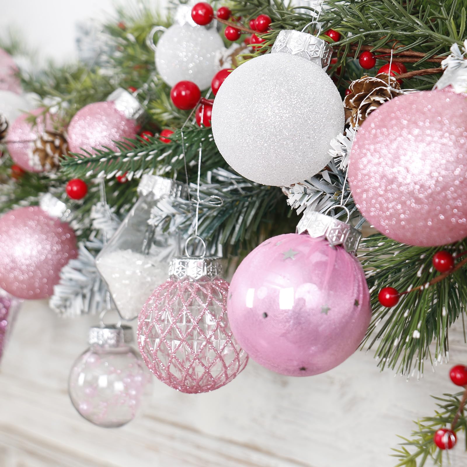 MoonXmas cordon d accroche intégré facilitant pose et gain de temps