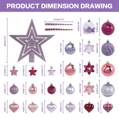 MoonXmas gros plan sur boule violette montrant texture brillante et résistance