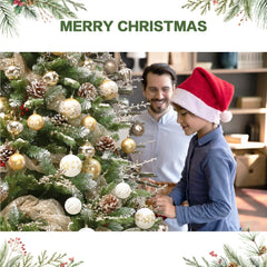 MoonXmas petits ornements en forme de maison groupés, apportent charme et variation
