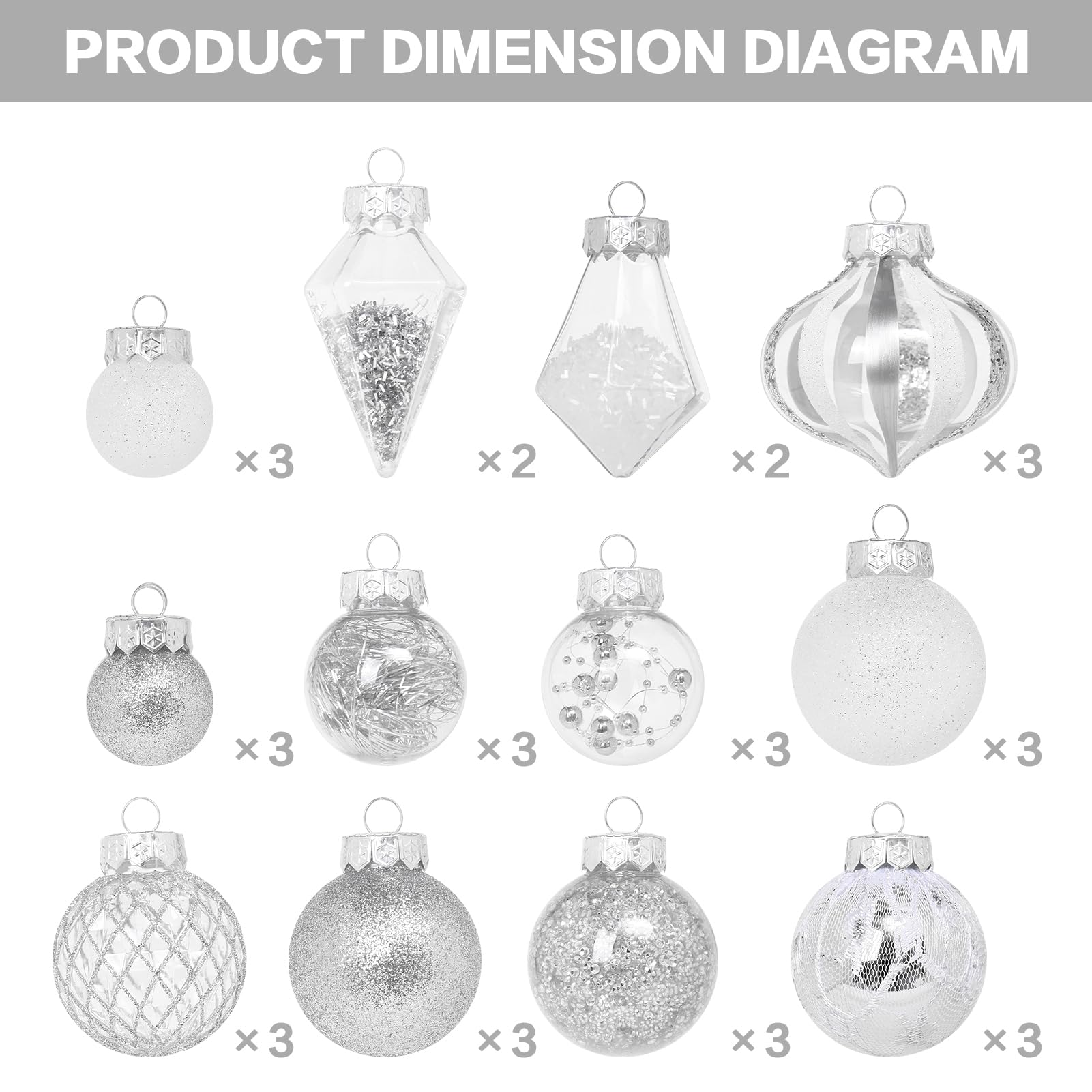 MoonXmas packaging et quantité montrant contenu complet et organisation