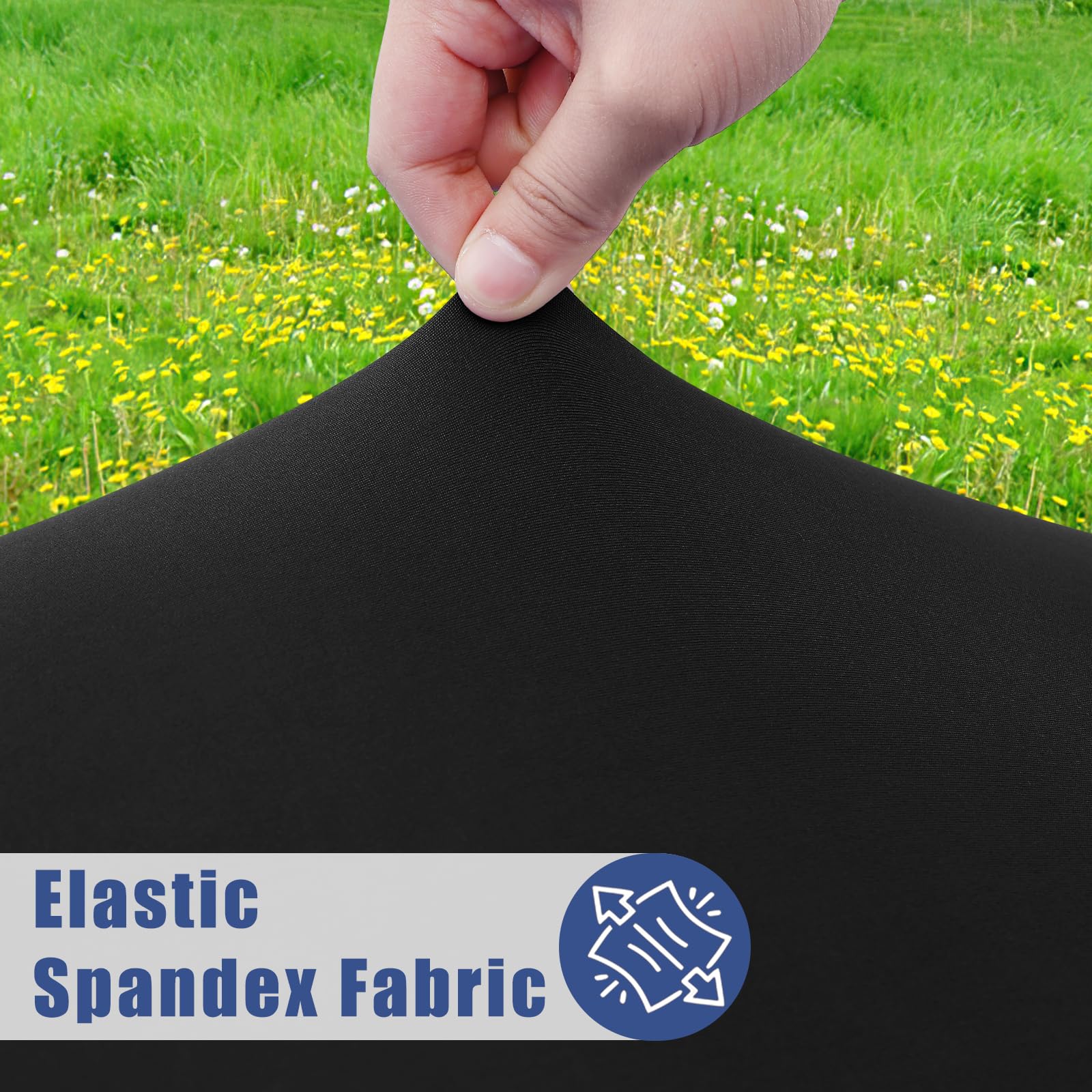 Moosfor nappe angle rentré illustrant la tenue élastique et l'absence de plis