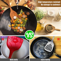 Mooues cuillère en main prise confortable pour cuisson prolongée