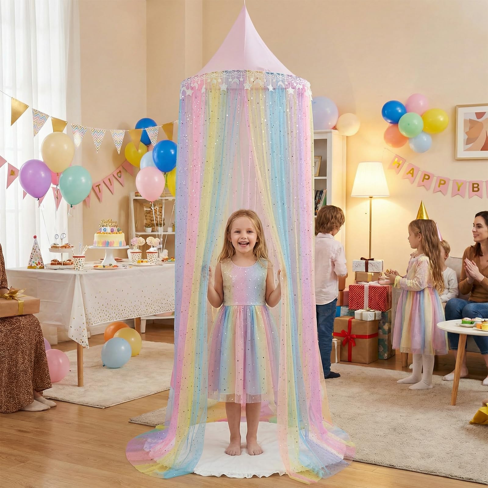 MOOZHEALTH tenture sur lit enfant, crée un cocon protecteur paisible