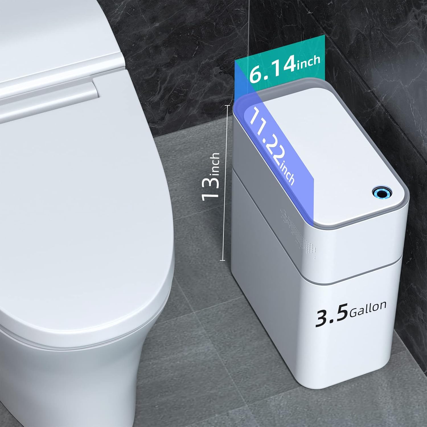 MOPALL corbeille comparaison taille pour évaluer espace nécessaire