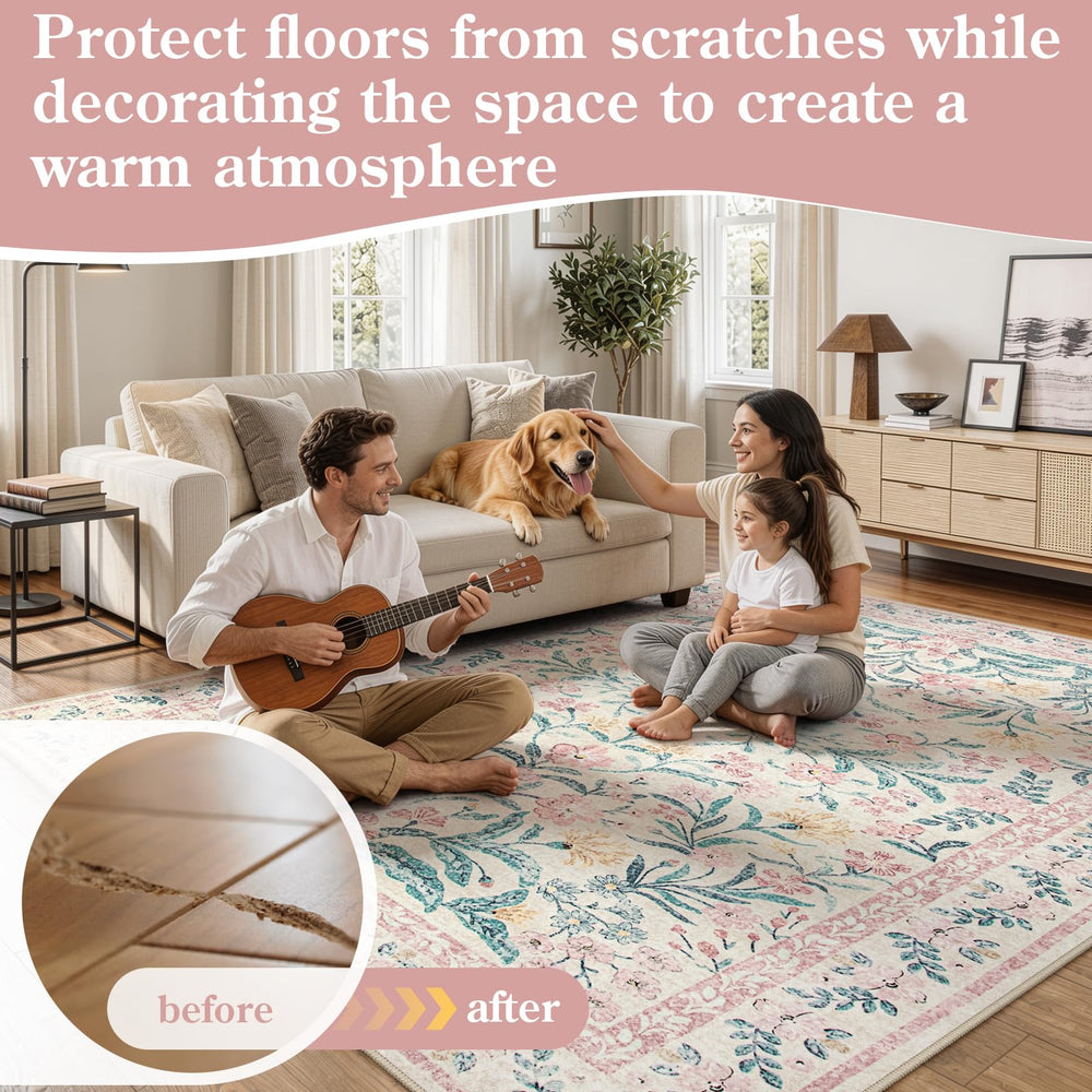 Morebes tapis dans coin jeu offrant surface confortable pour enfants