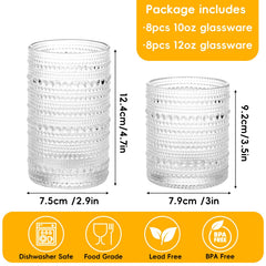 Moretoes verres servis sur table illustrant usage quotidien et convivialité