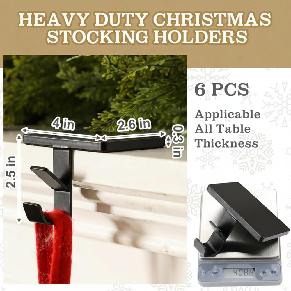MorningRo gros plan du double crochet montrant maintien sécurisé des décorations