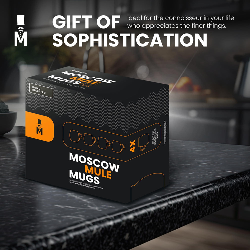 Moscow-Mix mugs en cuisine prêts à servir pour soirées et réceptions