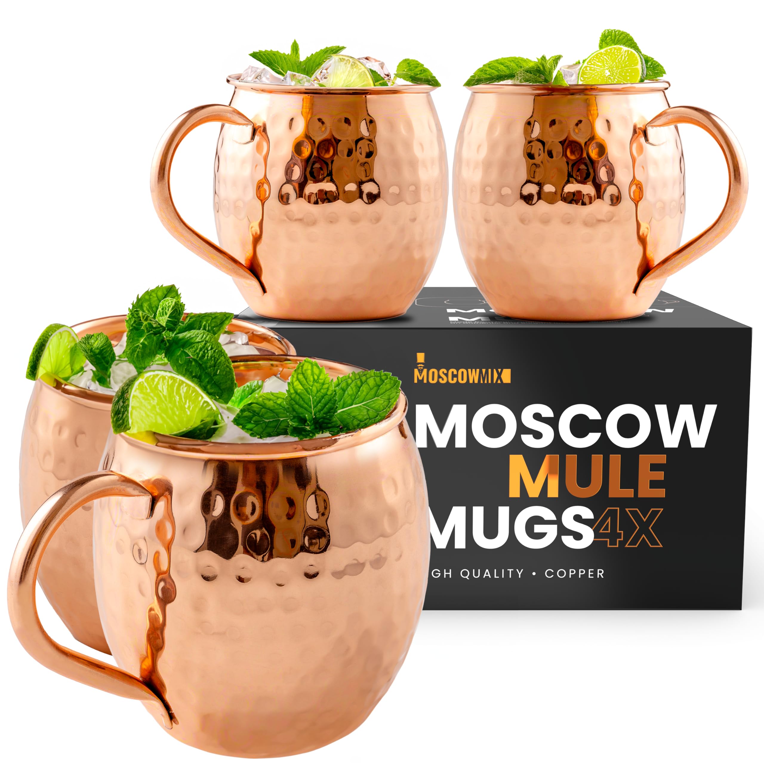 Moscow-Mix mug face avant montrant design élégant et présentation améliorée
