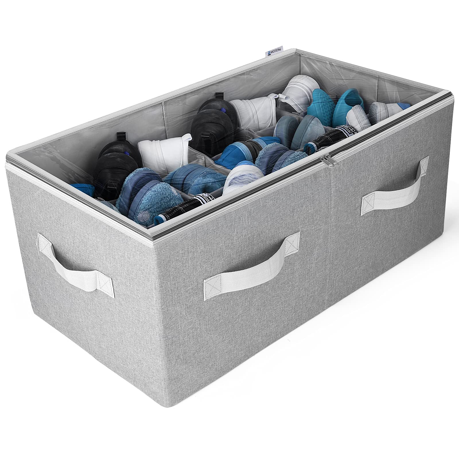 Moteph organiseur devant montrant 24 paires et gain d'espace