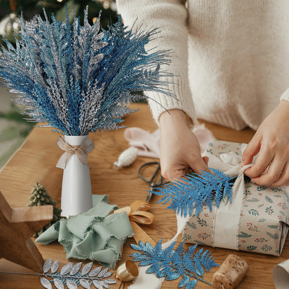 Motionchic décor de salon avec branches apportant touche hivernale chic