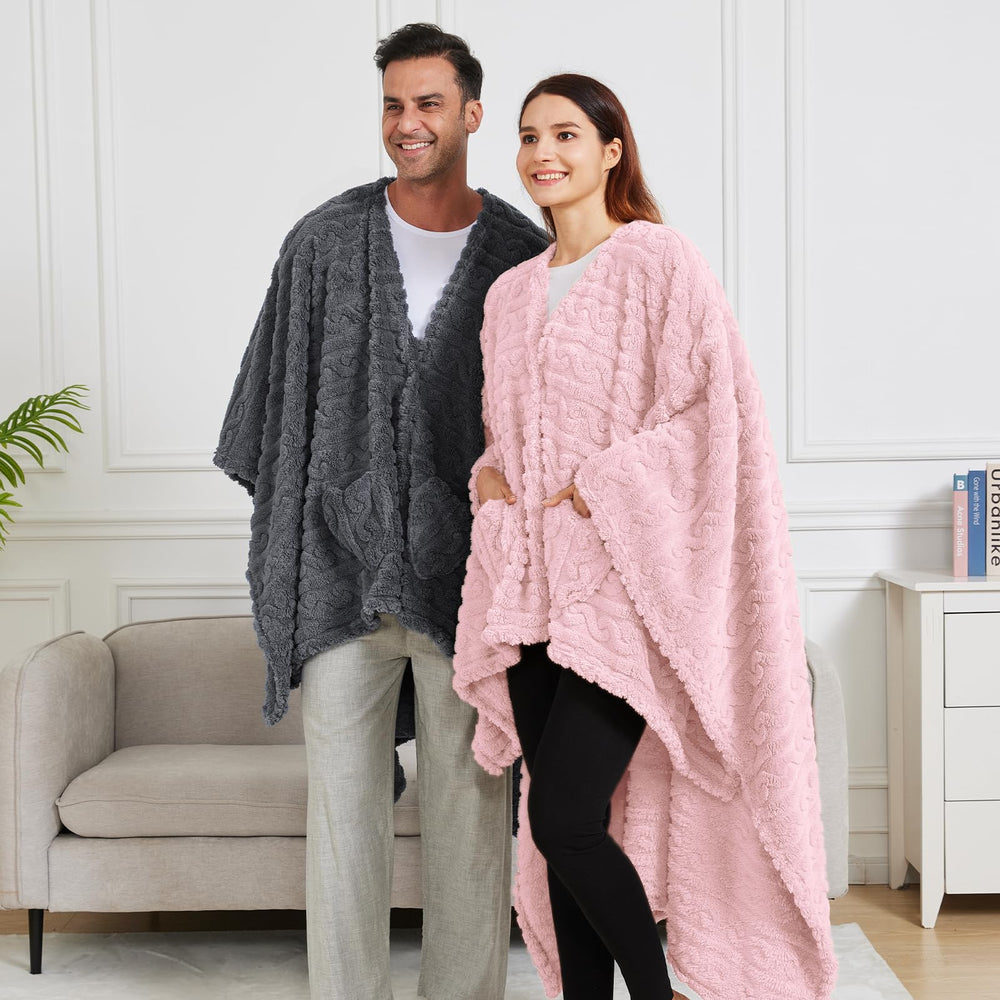 Mowkim couverture pliée prête à ranger ou offrir