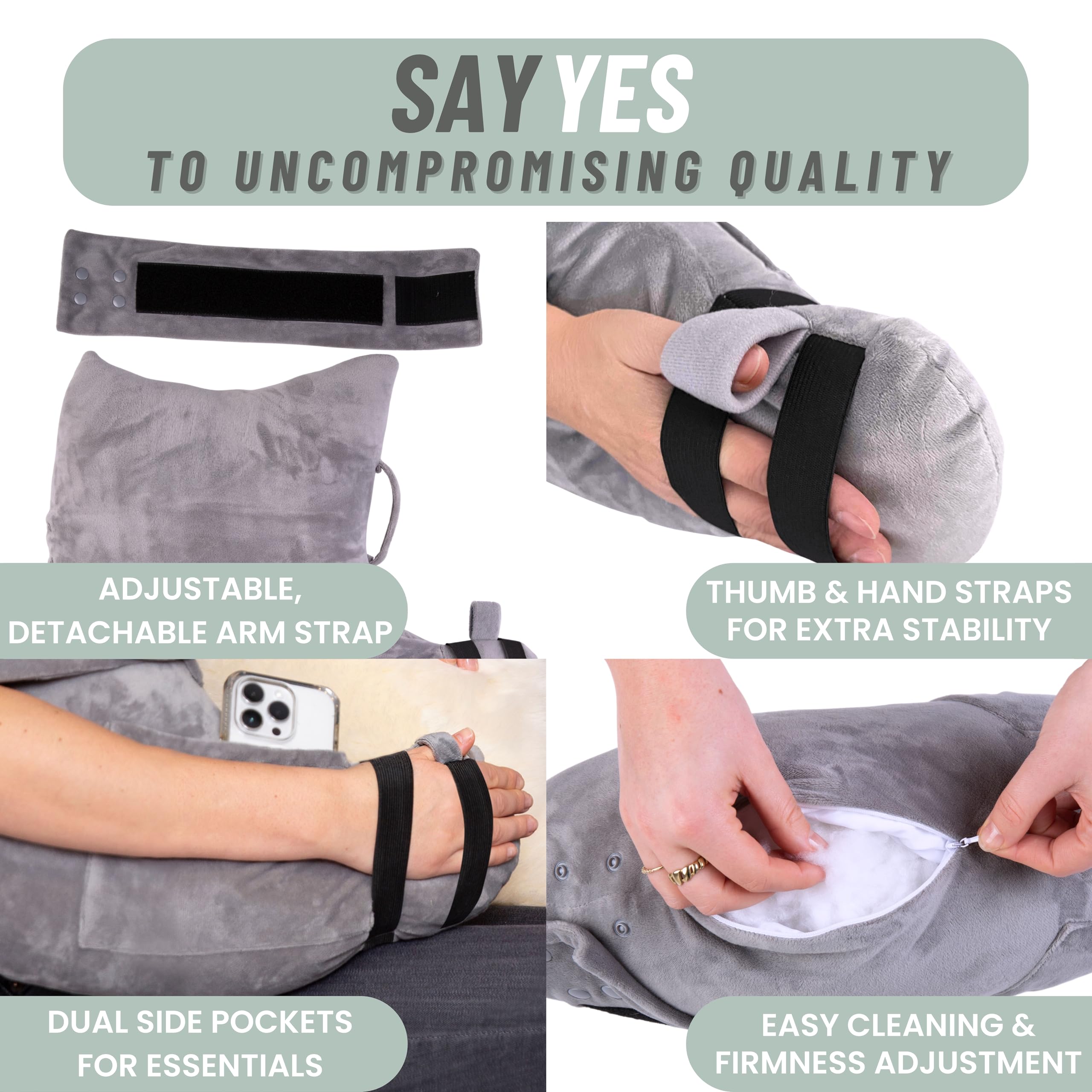 MOYOAMA comparaison d'échelle avec une main pour visualiser taille et portabilité
