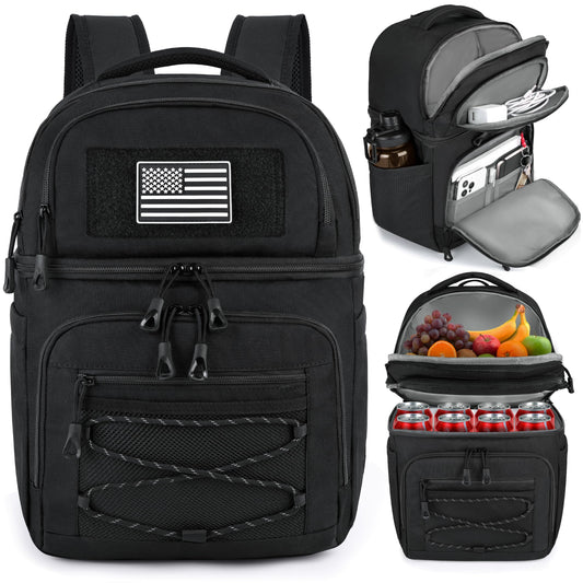 MOZETO sac devant montrant design compact et rangement organisé