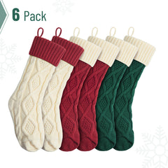 Mr. Pen ensemble de six chaussettes accrochant uniformité décorative facile