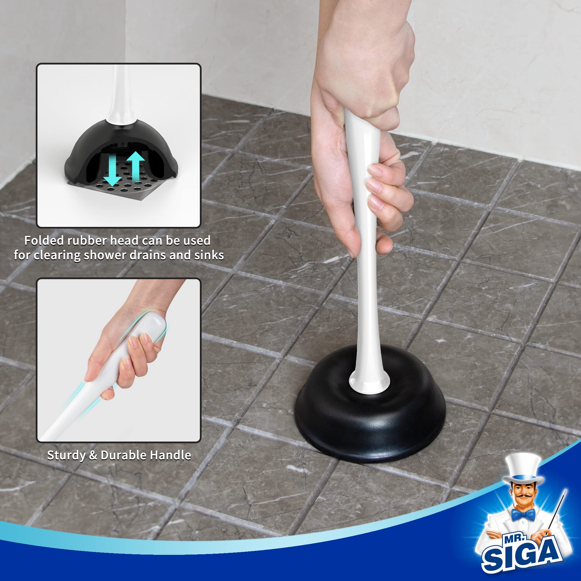 MR.SIGA en situation dans salle de bain montrant intégration discrète et design
