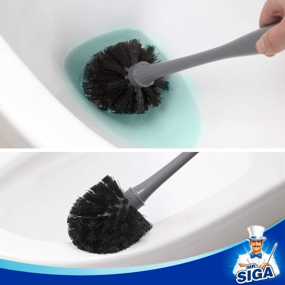 MR.SIGA brosse et piston en action pour un nettoyage efficace
